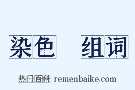 染色體组词是什么意思的图片